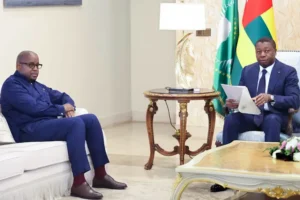 Lire la suite à propos de l’article Processus de paix en RDC: Floribert Anzuluni échange avec Faure Gnassingbé sur les « avancées » du dossier FDLR